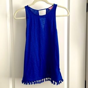 Lilly Pulitzer Cobalt Blue Tank Top